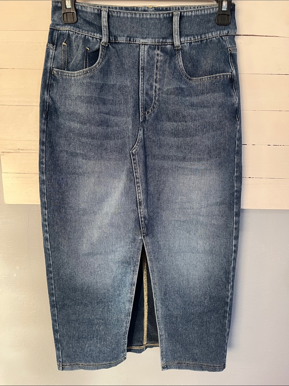 Halara denim skirt